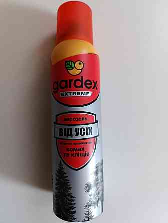 Інсектицид-аерозоль Gardex 125мл універсальний – ефективний засіб від усіх видів комах і кліщів Харків