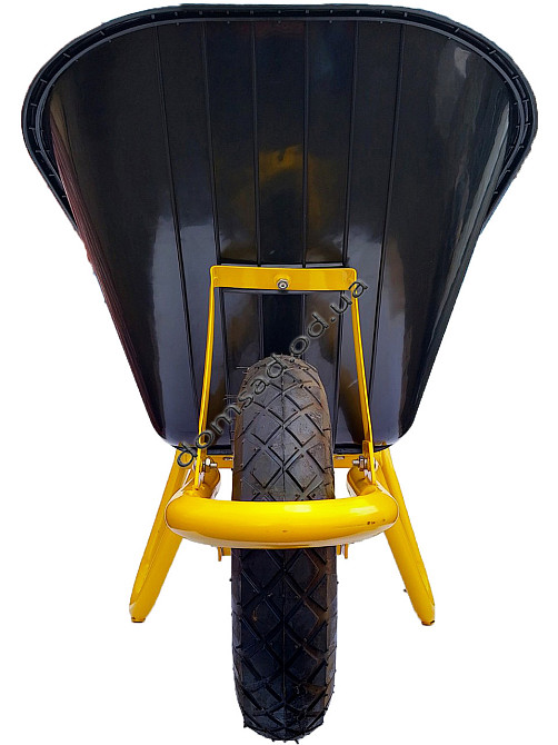 Тачка строительная, тачка садовая с пластиковым корытом Одесса - изображение 6