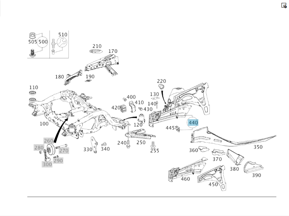 Mercedes-Benz  A1666200150 Чверть передня ліва ML/GLE W166 GL/GLS X166 GLE Coupe C292 Одеса - фото 2