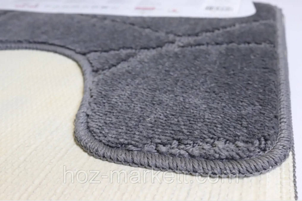 Коврики в ванную серые 100 х 60 производство Турция Харьков - изображение 4