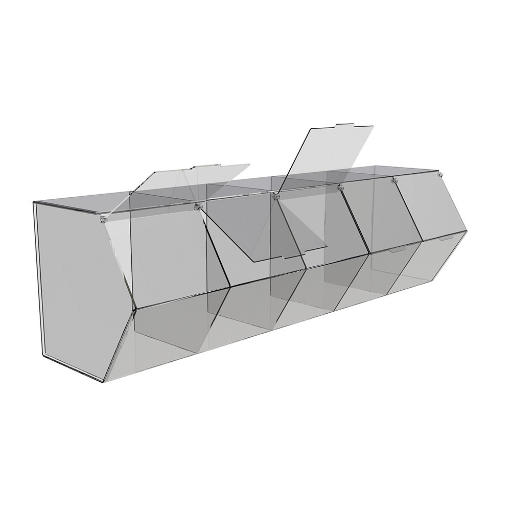 Диспенсер EKOSTAR для мармеладов, снеков, орехов 5 ячеек Киев - изображение 4