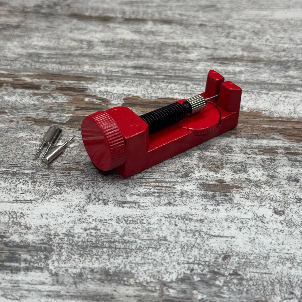 Затискач для регулювання довжини браслета годинника 40 мм, металевий інструмент для ремонту годинників Київ - фото 3