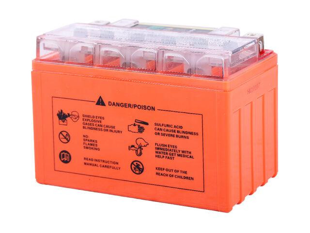 Аккумулятор YTX9-BS OUTDO гелевый 9АH 150*85*105mm оранжевый (с индикатором) Мукачево - изображение 2