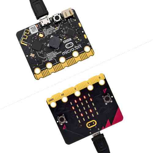Стартовый набор BBC Microbit Keyestudio KS 4004 с платой Microbit V2 датчики дисплей мотор реле для обучения программированию кейс Киев