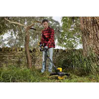 Триммер садовый Stanley FatMax, 18V (20 В), 4Ah, 6000 об., 33 см (SFMCSTB933M) Винница