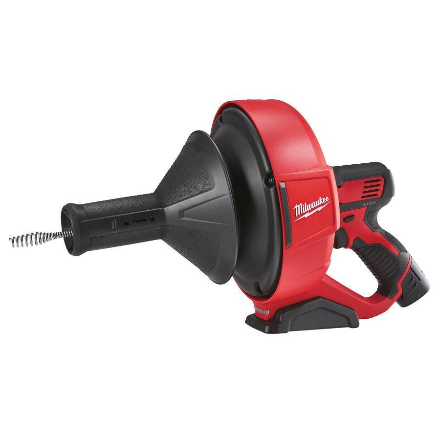 Акумуляторна прочисна машина MILWAUKEE M12 BDC8-202C (трос, внутрішній барабан,2 акумул. Х 2Аг, ємність для Одеса - фото 7
