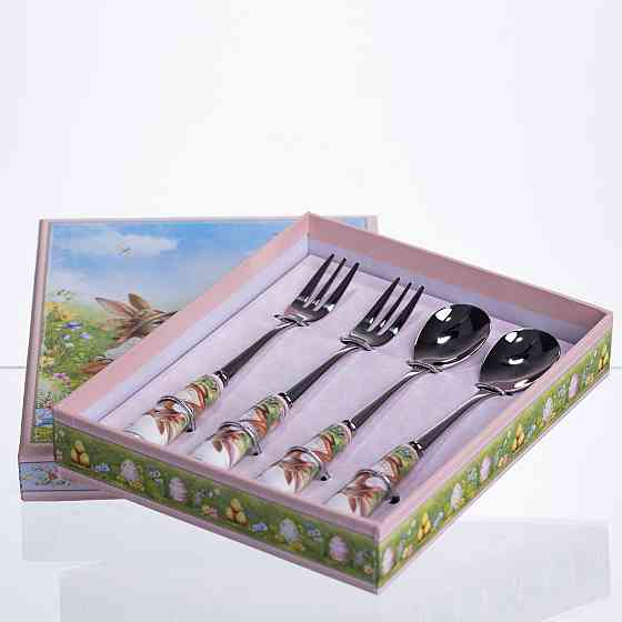 Набір столових приборів Rabbit Family 4 предмети на 2 персони HP-7323-12 Коломия