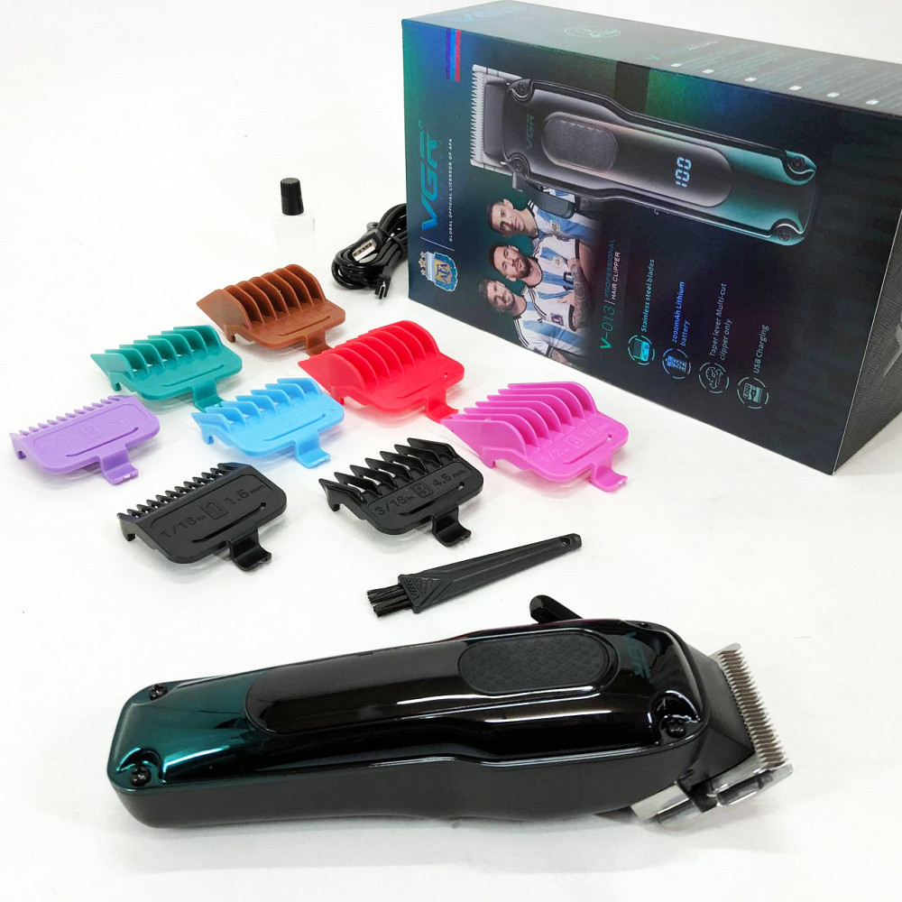 Универсальный триммер для мужчин, Професиональная машинка для стрижки волос Триммер висков RI-40 Львов - изображение 16