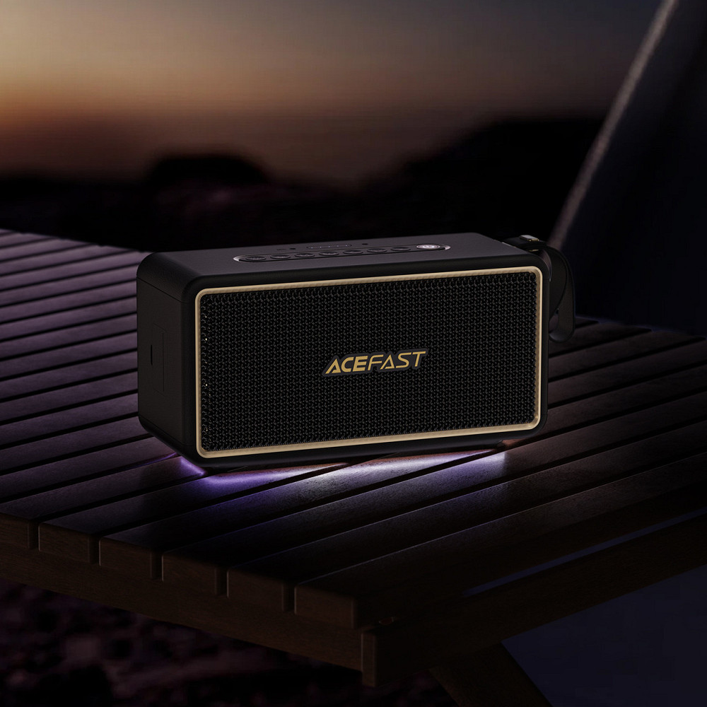 Портативная колонка ACEFAST K3 Ultra portable wireless speaker Black Одесса - изображение 8