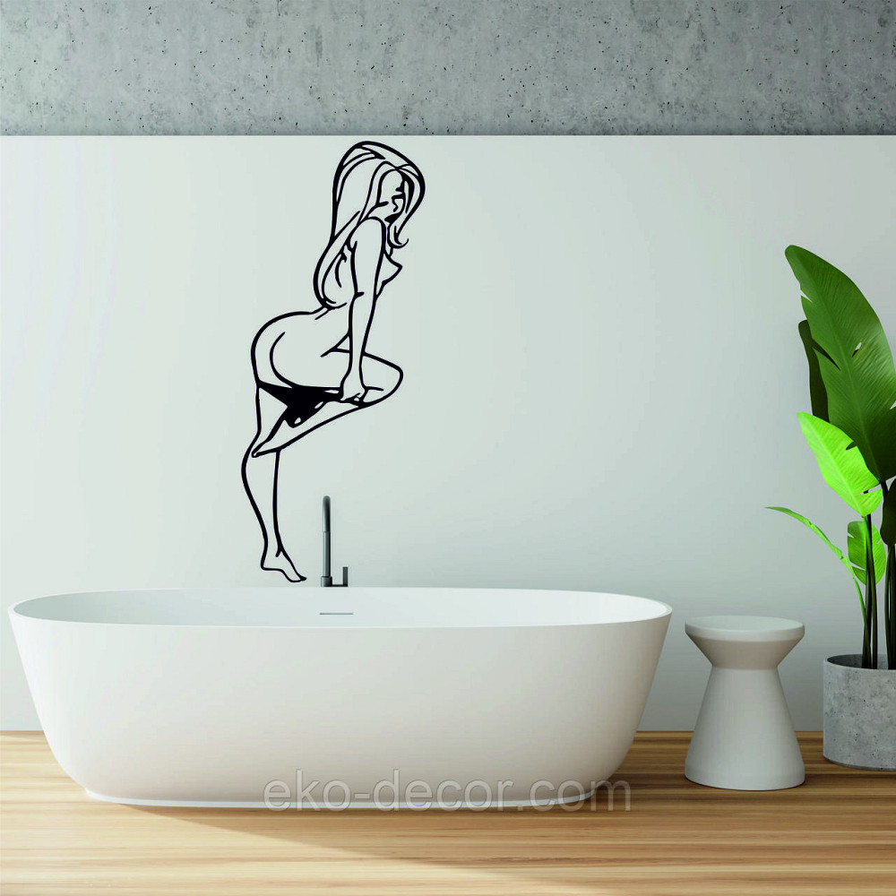 Декоративное настенное Панно «Девушка», Декор на стену 70*47 см Киев - изображение 2