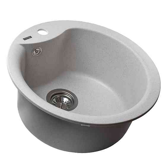 Гранітна мийка Globus Lux ORTA перлина 485 (000008748) Київ