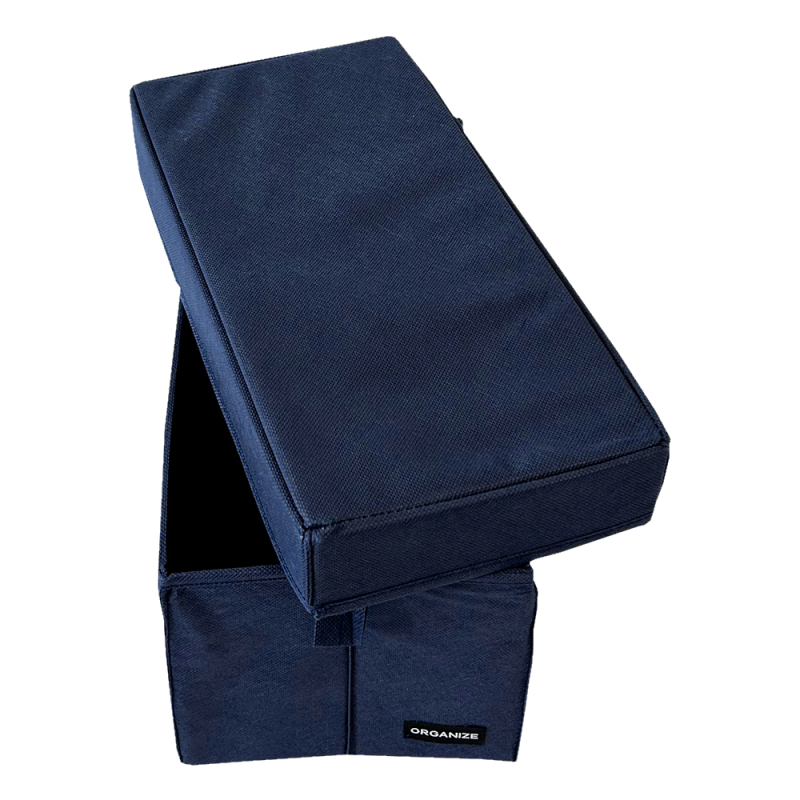 Органайзер для вертикального хранения с крышкой 34x17x16 см S HY-S-kr (Синий) Сумы - изображение 4