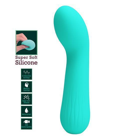 Вібратор - Pretty Love Kirk Vibrator Mint Sex Aura Київ - фото 2