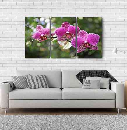 Модульна картина Квіти Аrt-117_3А Київ