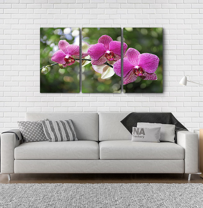 Модульна картина Квіти Аrt-117_3А Київ - фото 1