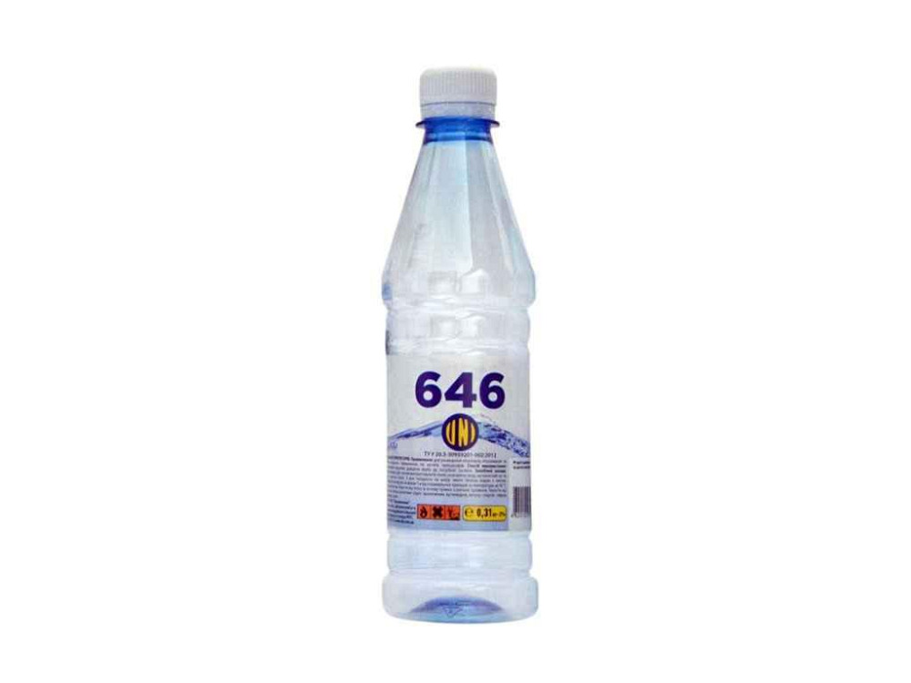 Розчинник 646 0,5л 0,31кг б/п ТМ UNI Київ - фото 1