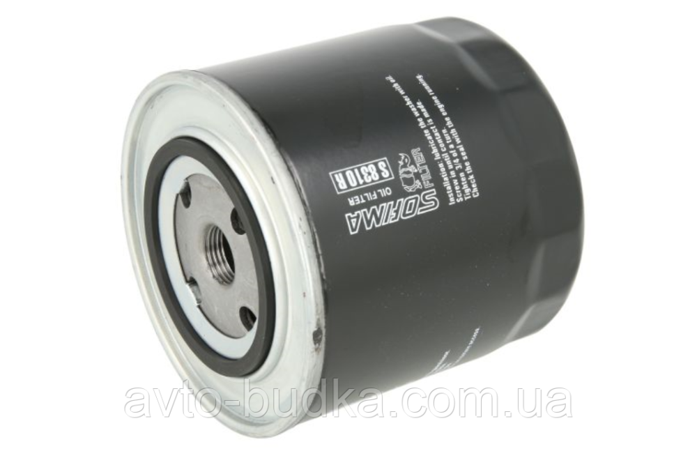 SOFIMA Фільтр оливи S8310R для AUDI 100 мотор 2.0D; 2.0TD; 2.4D; 2.5TDI; рік 1982-1994 Новый Роздол - изображение 1