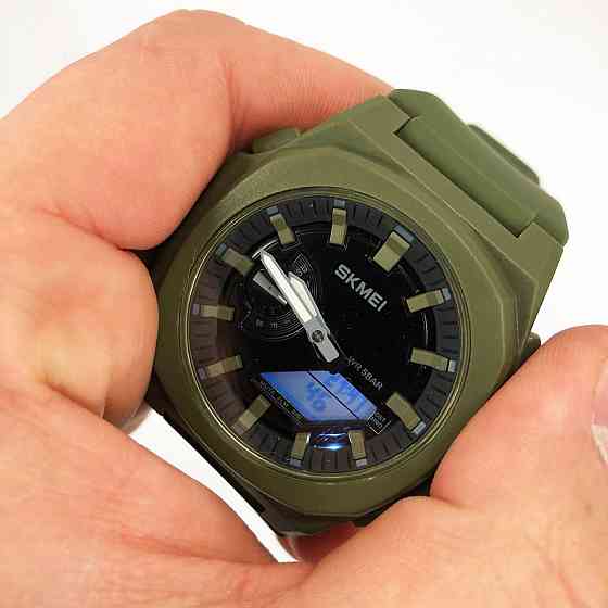 Водонепроникний годинник SKMEI 2091AGWT, Годинники для військовослужбовців, Брендові TB-582 чоловічі годинники Київ