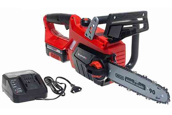 Потужна акумуляторна ланцюгова пила Einhell GE-LC 18 Li Kit : 18V 3.0Ah, шина 25см  (4501760) Київ