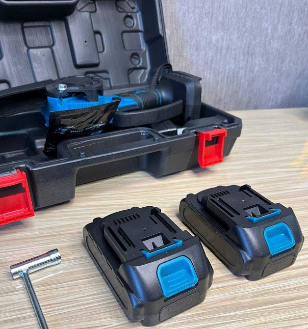 Акумуляторна ланцюгова пила 6" + 2 акумулятори 24 В, у кейсі Харків - фото 1