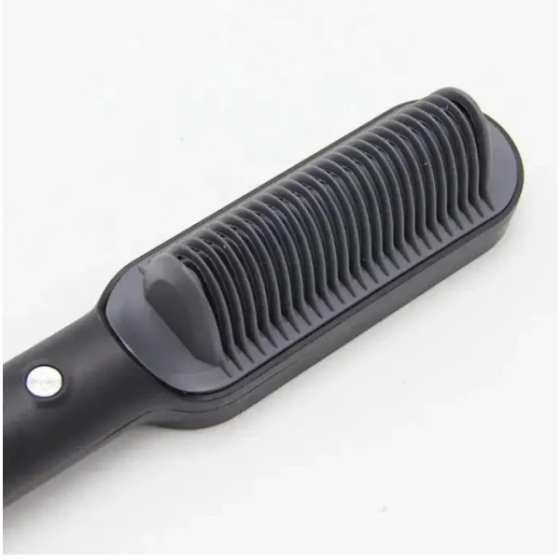 Гребень-выпрямитель Hair Straightener HQT-909, турмалиновое покрытие, 6 режимов, 130–200°C, 40 Вт Киев