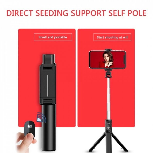 Селфи палка-монопод для телефона Selfie с кнопкой-пультом Bluetooth Киев - изображение 4