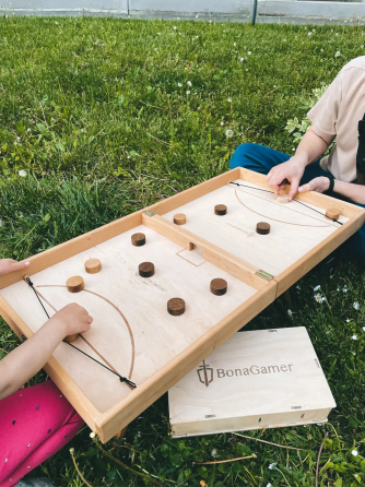 Настольный хоккей Fast Sling игра-антистресс (Дерево) Киев