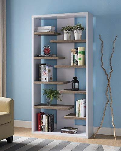 Книжковий стелаж "Кафка" зефір-капучино Миколаїв - фото 1