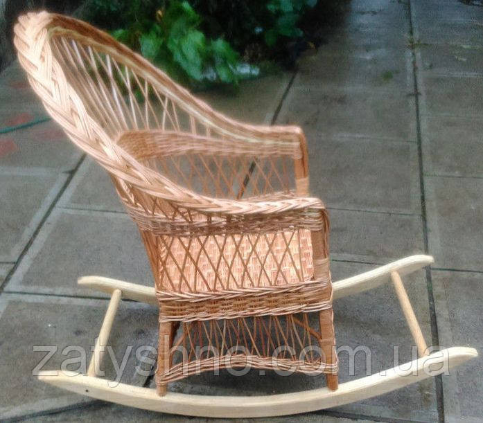 Кресло качалка плетеное Киев - изображение 3