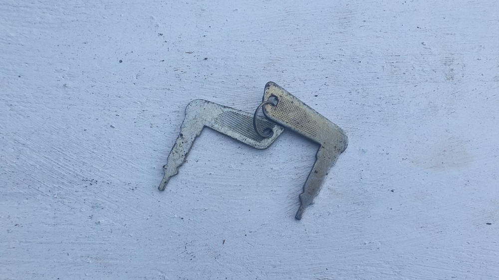 Ключ замка запалювання Белаз, МАЗ, КРАЗ. СРСР. Харків - фото 1