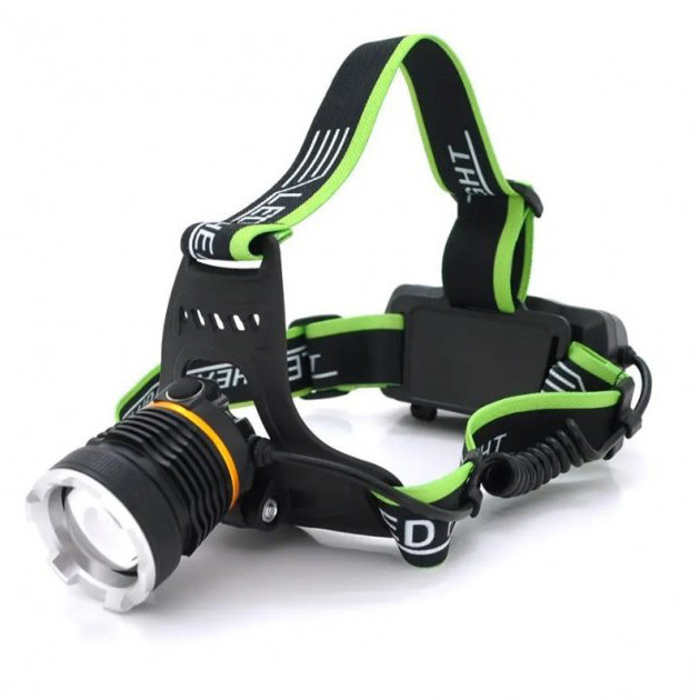 Фонарь налобный аккумуляторный светодиодный с зарядкой, Налобный фанарь, Тактический фонарь на голову RM-10 Киев - изображение 2