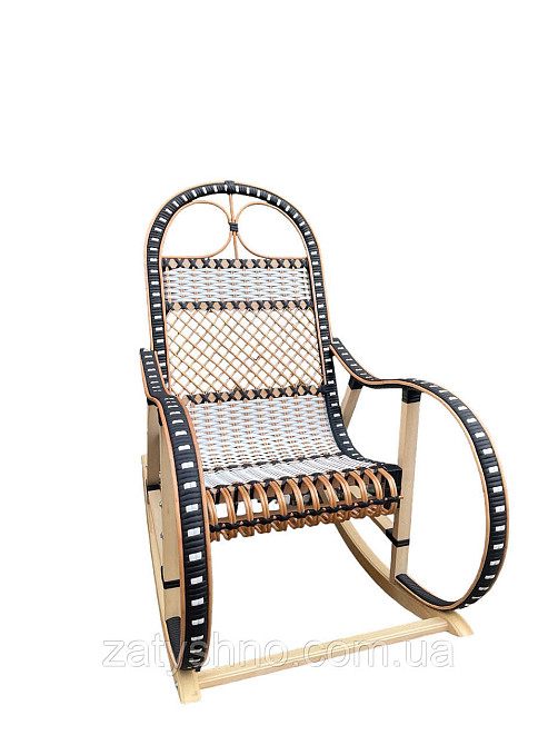 Крісло гойдалка плетена на подарунок Київ - фото 5