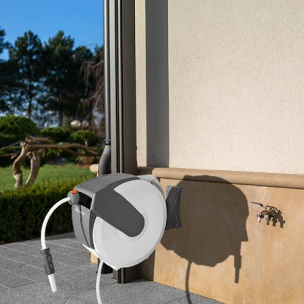 Автоматична котушка зі шлангом 1/2, 35 м і приладдям, WHITE LINE, WL-W6B35 Bradas Польща Одеса - фото 3