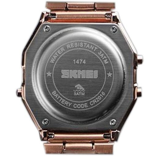 Жіночий наручний годинник Skmei Lolita 1474 Рожеве золото Вінниця - фото 6