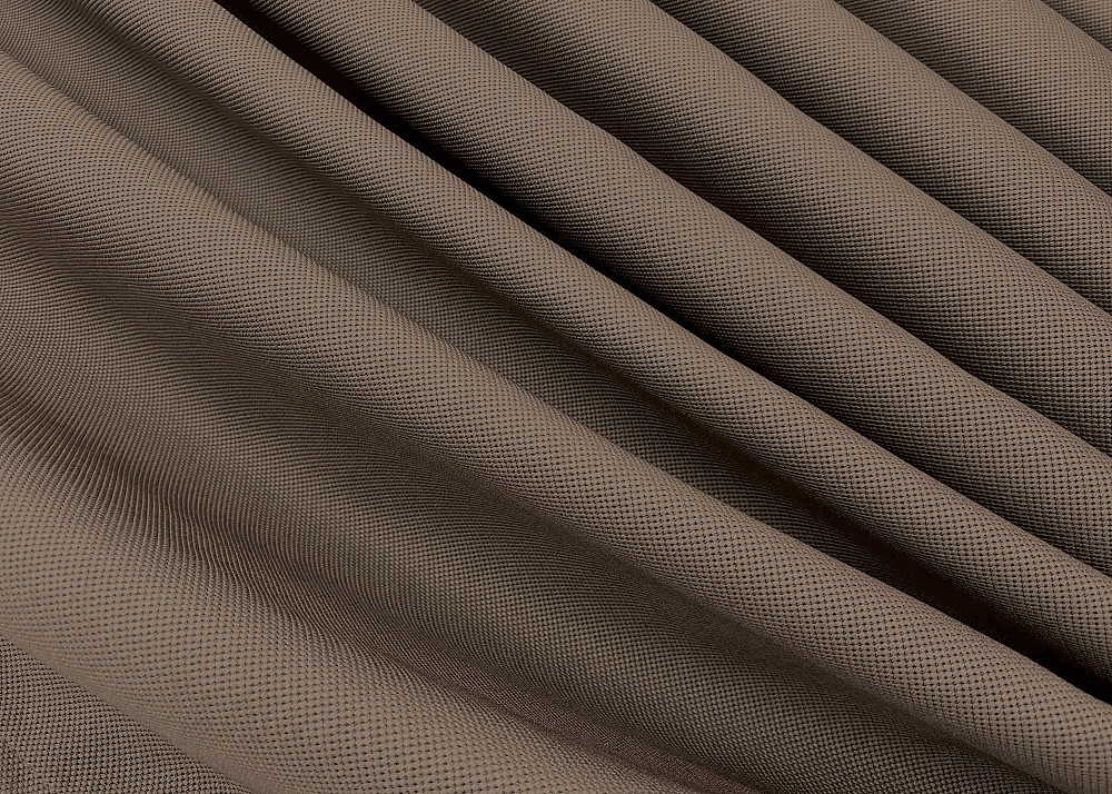 Комплект штор VR-Textil рогожка преміум TERRA LUXE 150х270 2шт і Тюль 500х270 1860ш-1668т Какао з білим 71-115/4 Київ - фото 7