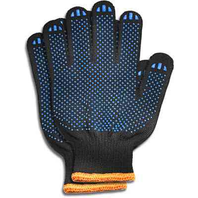 Защитные перчатки Stark Black 6 нитей 10 шт (510861101.10) Винница