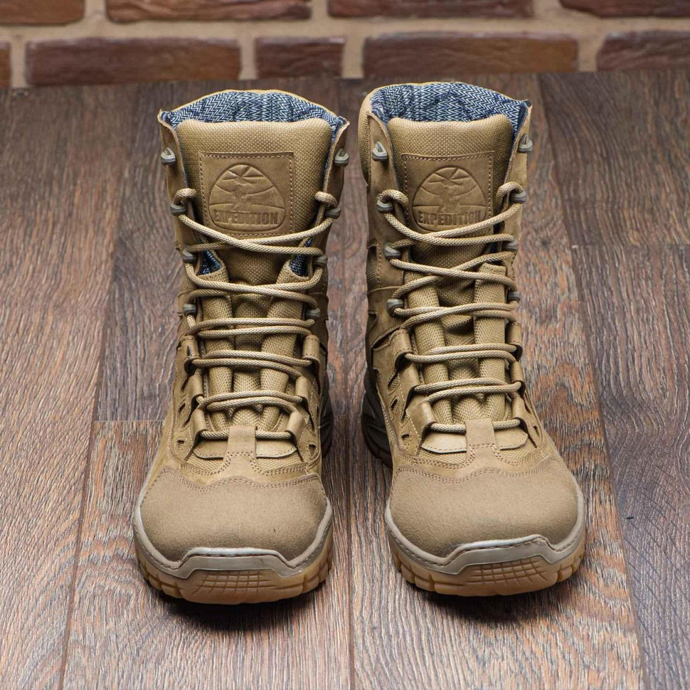 Берцы зимние койот теплые PREDATOR-8011 водонепроницаемые тактические военные ботинки ЗСУ Харьков - изображение 10