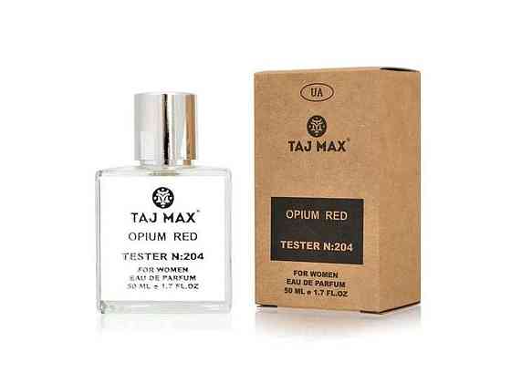 Парфюмированная вода для женщин 50мл ТЕСТЕР No204 YSL BLACK OPIUM RED ТМ TAJ MAX Киев