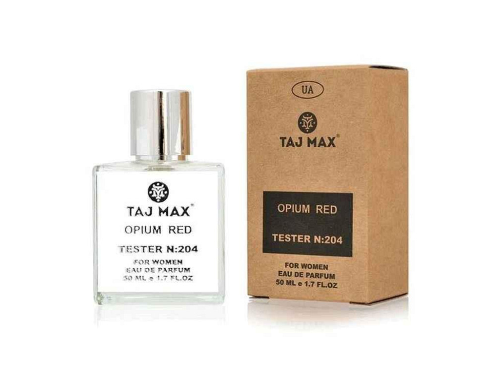 Парфюмированная вода для женщин 50мл ТЕСТЕР No204 YSL BLACK OPIUM RED ТМ TAJ MAX Киев - изображение 1