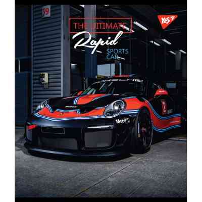 Зошит Yes А5 Rapid Drive 12 аркушів лінія (765173) Вінниця