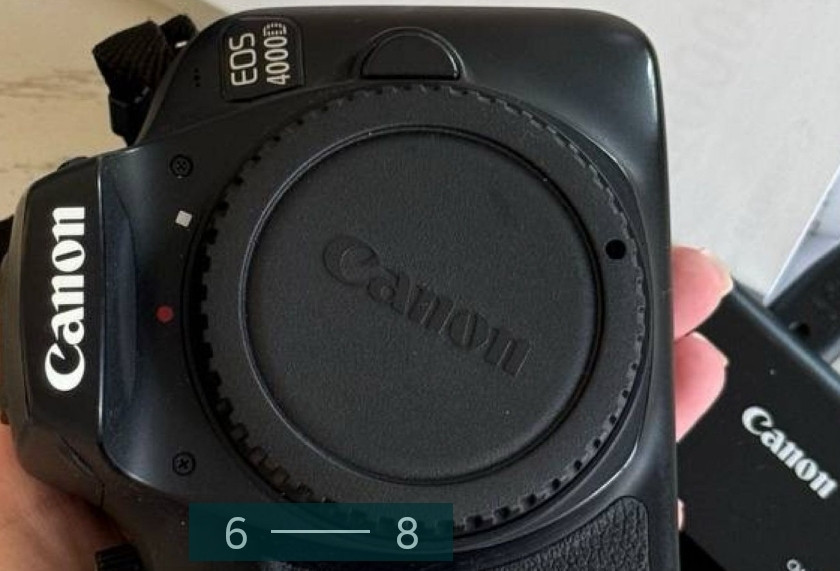 Фотоапарат Canon EOS 4000D Київ - фото 3