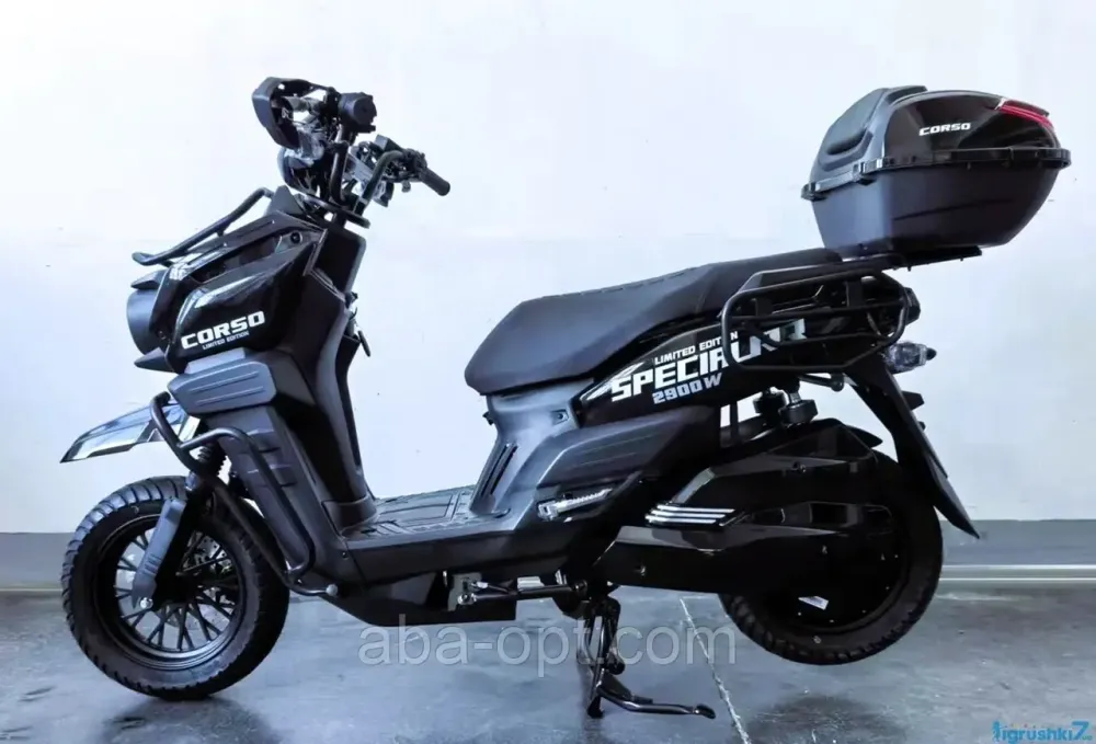 Електроскутер CORSO BlackFury 2999W-72V-50Ah LiFePO4 шини 12"-12" купити дешево Україна Одеса - фото 8