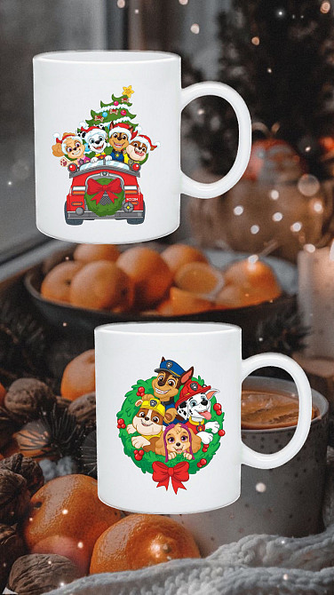 Чашка керамічна - новорічна 