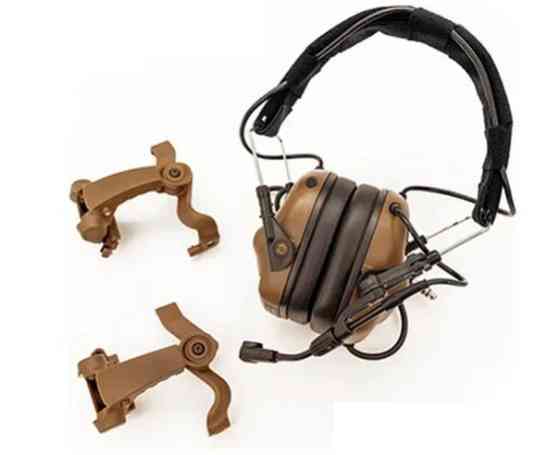 Комплект активные наушники Earmor M32(x) + крепление чебурашки M16C (Койот) Киев