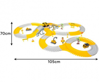 Автомобільний трек гоночний з машинками 255 елементів Iso Trade (26539) Нововолинськ - фото 10