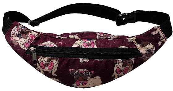 Сумка-бананка Tiger Rio Print+ Пес джентльмен бордова S000150 Київ
