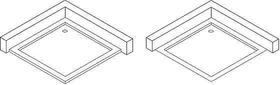 Душовий піддон квадратний BOBR SS100I BRAVO (2уп.) Киев