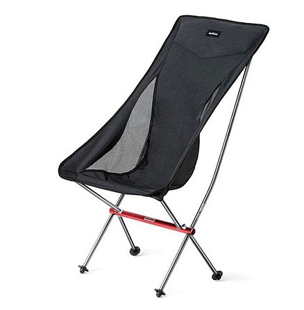 Складное высокое кресло Naturehike YL06 Alu Folding Moon Chair NH18Y060-Z (Черный) Винница - изображение 1