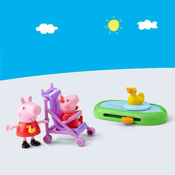 Ігровий набір Peppa Figurines серії Моменти з Пеппою – Сестрички на прогулянці Дніпро