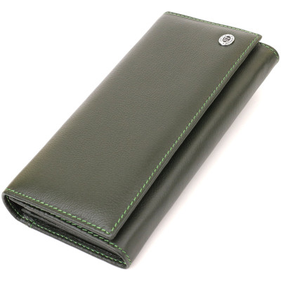 Кошелек ST Leather Зеленый (22744) Винница - изображение 1